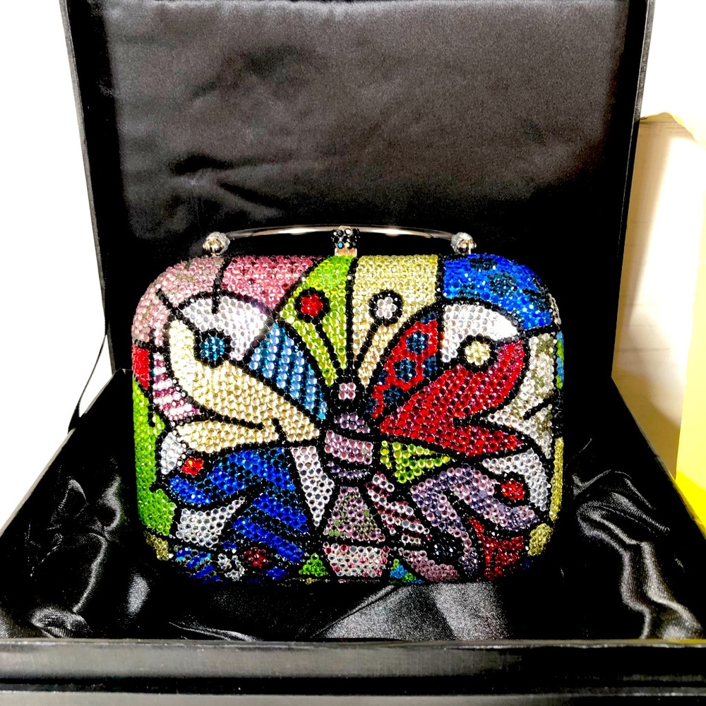 Romero Britto 2009 Special Edition Swarovski Clutch